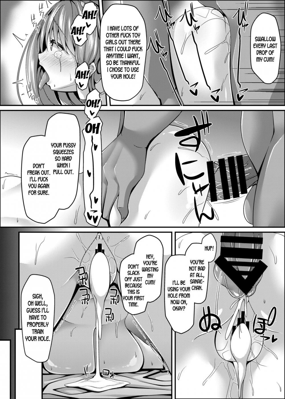 Hentai Manga Comic-Agasare Miko-tachi wa Choro Kute Kantan ni Haranjau-Read-27